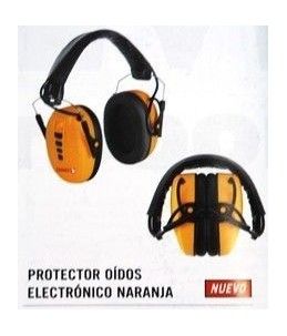 Protector oidos Gamo electronico naranja Gamo