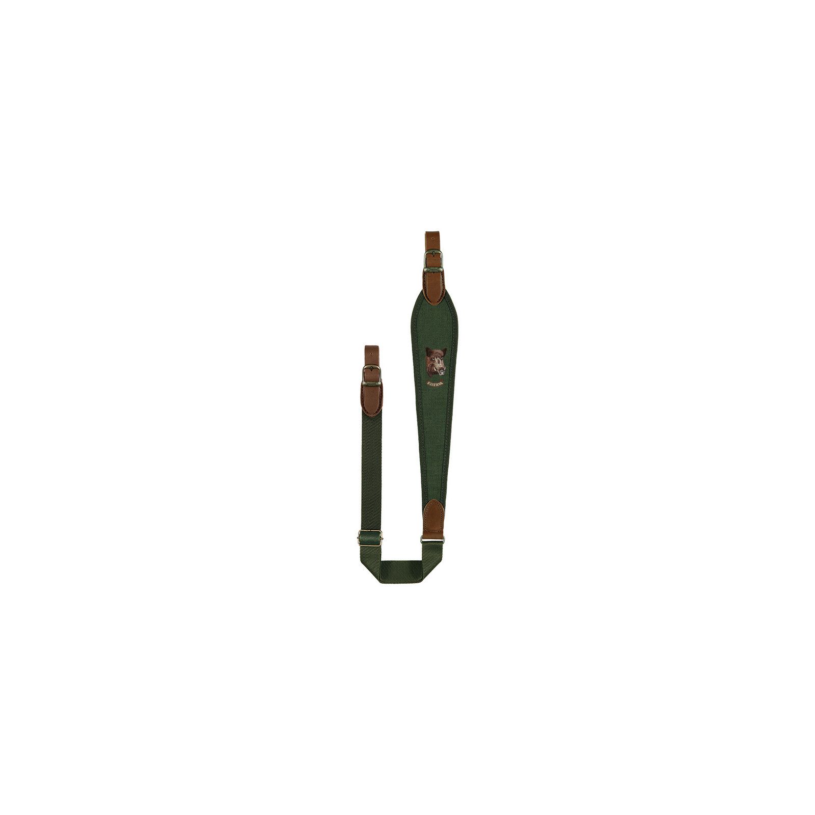 Portafusil rifle cordura riserva motivo jabali verde