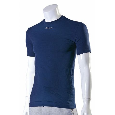 Camiseta tecnica termica Perazzi Azul manga corta Perazzi