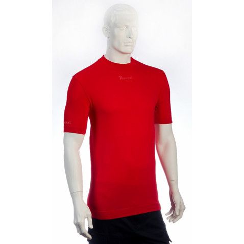 Camiseta tecnica termica Perazzi roja manga corta