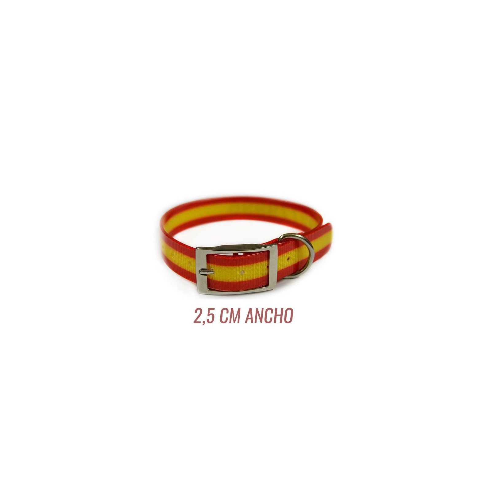 Collar Para Perro Biothane España 2,5x50cm Francisco Romero