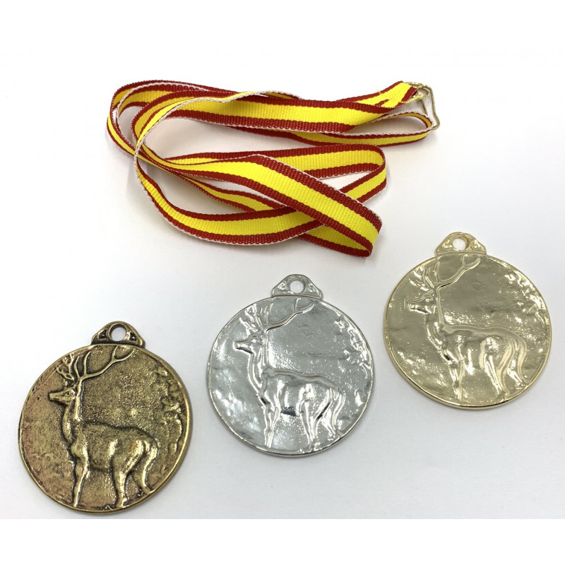 Medalla de Ciervo trofeo Hausa