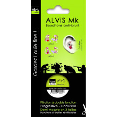 Tapones con valvula Alvis Audio MK4 Alvis Audio