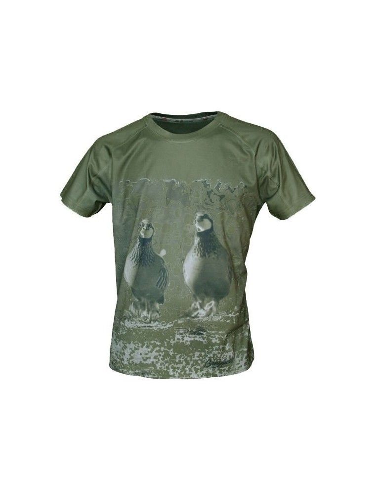 Camiseta benisport animales caza perdiz Benisport