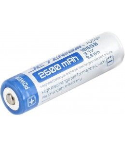Bateria niteye jetbeam recargable 18650 3.7v 2600mah