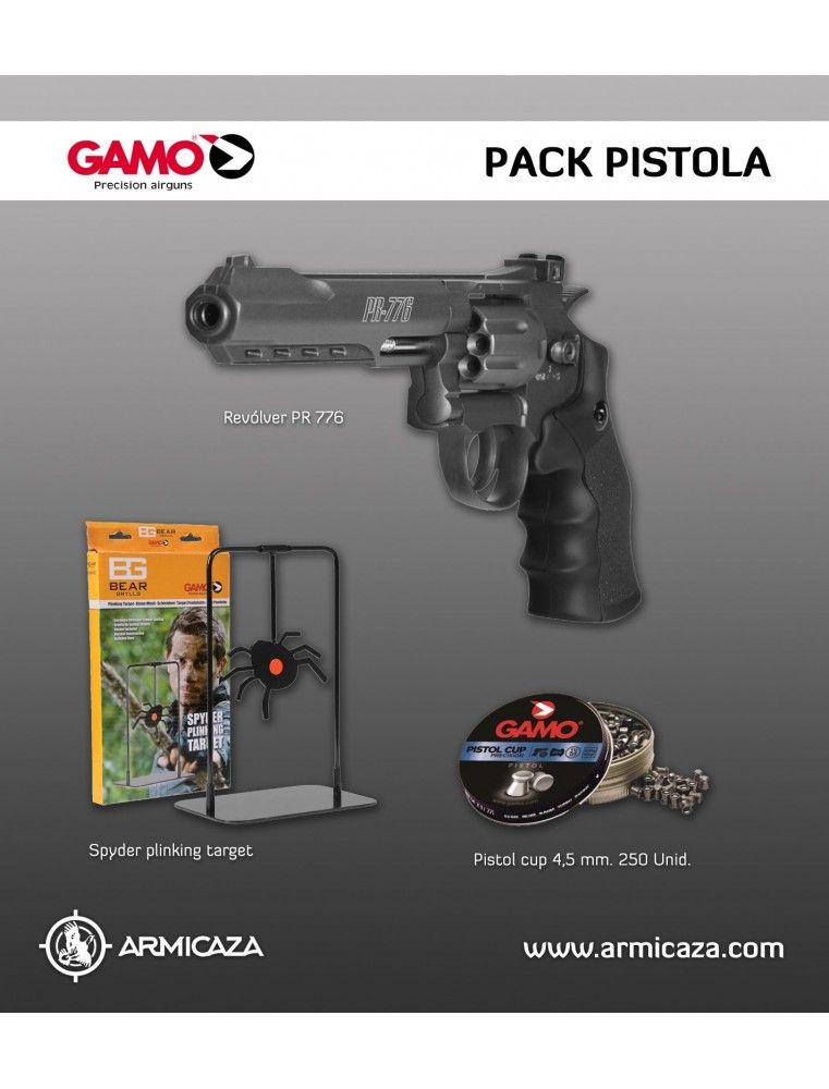 Pack navidad pistola 17-18 gamo pr-776