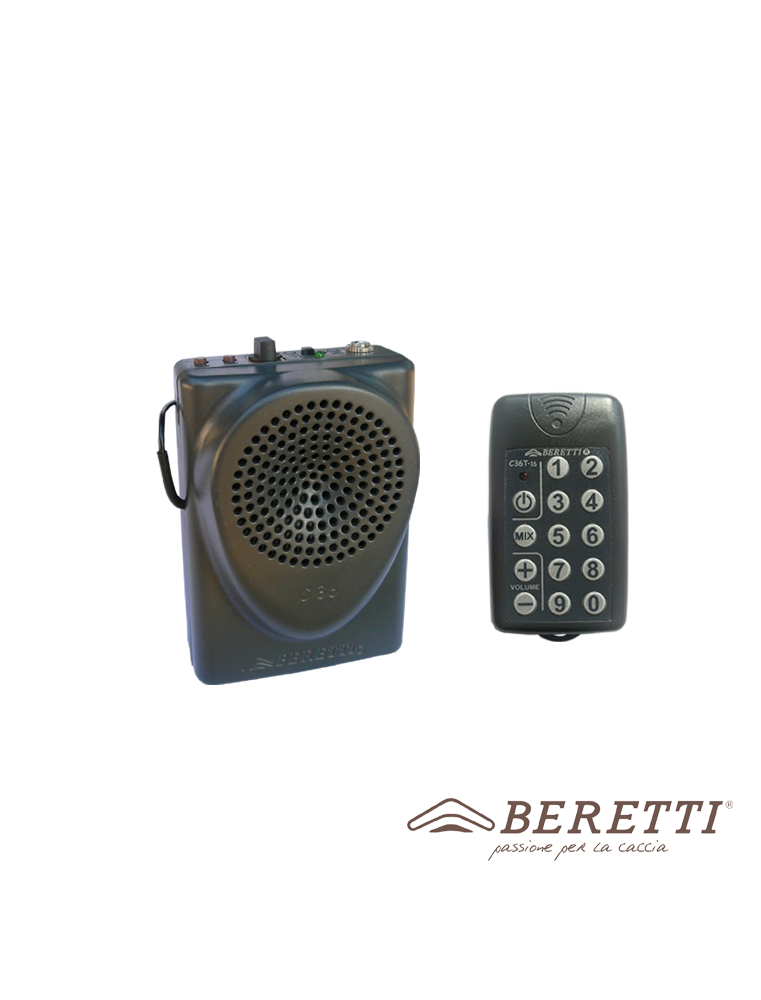 Beretti c36t con mando a distancia reproductor digital