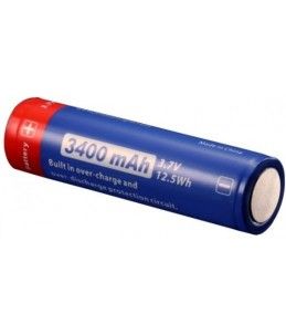 Bateria niteye jetbeam recargable 18650 3.7v 3400mah