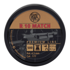 RWS R10 Match 0.53g cal 4.5mm 500u Rws
