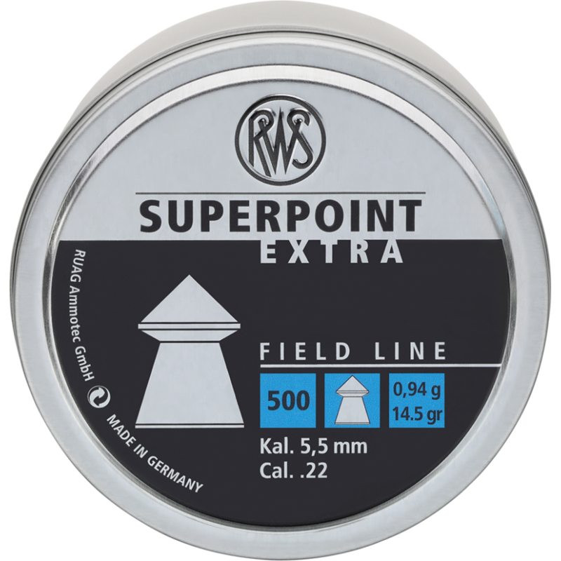 Balines rws superpoint extra 500u cal. 5.5mm