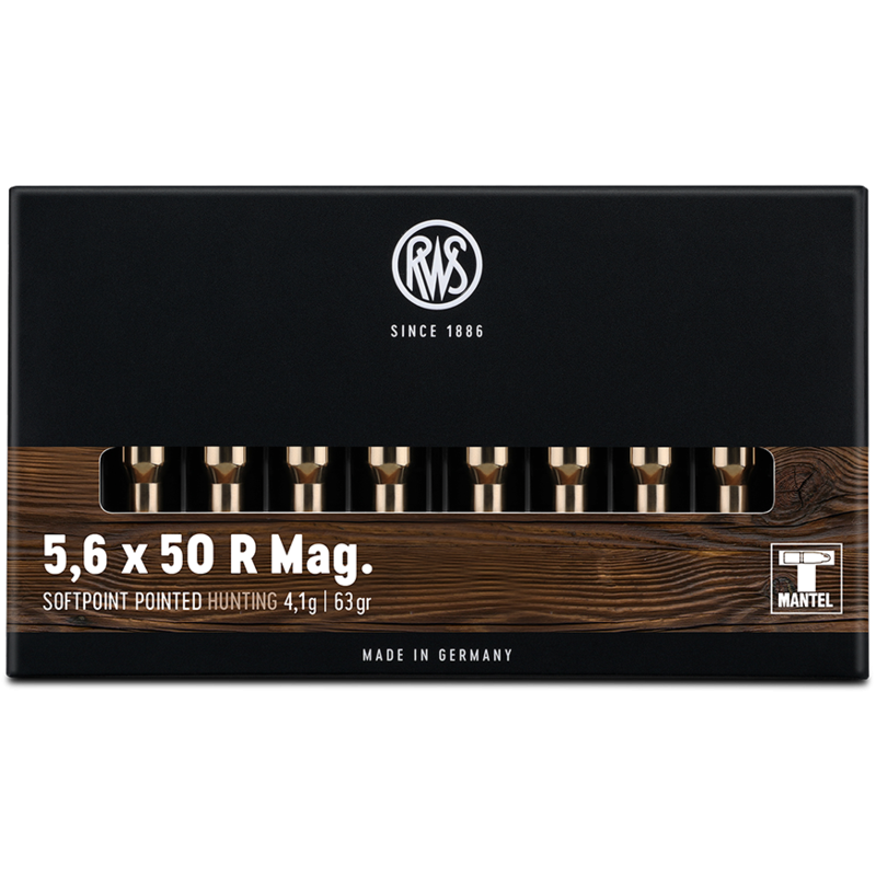 RWS 5,6x50R MAG. TM 63 gr. Rws