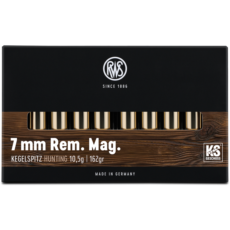 RWS 7 mm REM. MAG. KS 162 gr. Rws