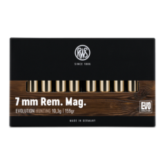 RWS 7 mm REM. MAG. EVO 159 gr. Rws